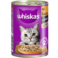 Whiskas Adult 1+ Sauce 12x400g Geflügel