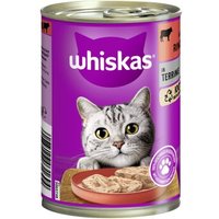 Whiskas Adult 1+ Terrine 12x400g Rind