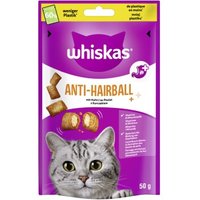 Whiskas Snacks, Anti-Hairball, Huhn 6x50 g