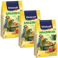 Vitakraft Heimatfutter Amazonian Amazonen 750g 3x750 g