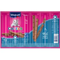 Vitakraft Cat-Stick 10x6 Stück Scholle und Omega 3
