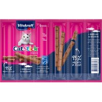 Vitakraft Cat-Stick 10x6 Stück Kabeljau und Seelachs