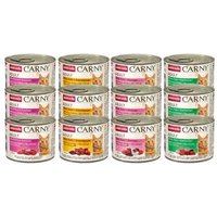 animonda Carny Nassfutter Katze Adult, Mixpaket Fleischauswahl 12x200 g Mixpaket 2