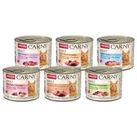 animonda Carny Nassfutter Katze Adult, Mixpaket 6x200 g