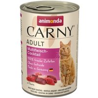 animonda Carny Nassfutter Katze Adult 6x400 g Multifleisch Cocktail
