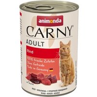 animonda Carny Nassfutter Katze Adult 6x400 g Rind