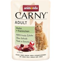 animonda Carny Nassfutter Katze Adult Huhn und Kaninchen 24x85 g