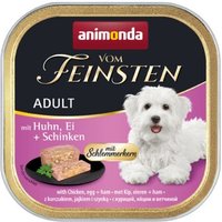 animonda Vom Feinsten Adult 22x150g Huhn, Ei und Schinken mit Schlemmerkern