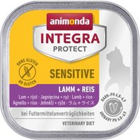 animonda Integra Protect Sensitive 16x100g Lamm und Reis