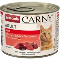animonda Carny Nassfutter Katze Adult Rind 6x200 g