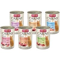 animonda Carny Nassfutter Katze Adult, Mixpaket 6x400 g