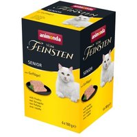 animonda Vom Feinsten Senior mit Geflügel 6x100g