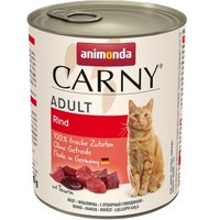 animonda Carny Nassfutter Katze Adult Rind 24x800 g