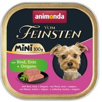 animonda Vom Feinsten Adult Mini 32x100 g Rind und Ente