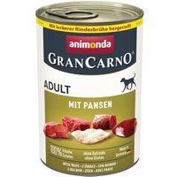 animonda GranCarno Original Nassfutter Hund Adult, Pansen 12x400 g