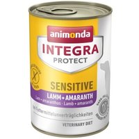 animonda Integra Protect Sensitive 6x400g Lamm und Amaranth