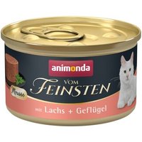 animonda vom Feinsten Adult Lachs und Geflügel 12x85 g