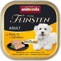 animonda Vom Feinsten Adult 22x150g Rind, Ei und Schinken mit Schlemmerkern