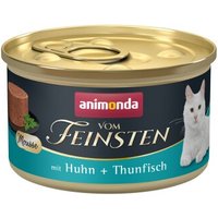 animonda vom Feinsten Adult Thunfisch und Huhn 12x85 g