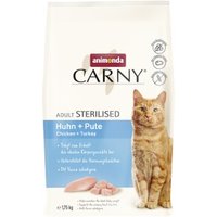 animonda Carny Trockenfutter Katze Adult, Sterilised, Huhn und Pute 1,75 kg