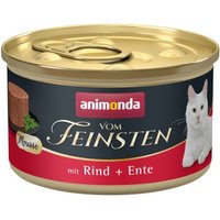 animonda vom Feinsten Adult Rind und Ente 12x85 g