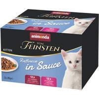 animonda Vom Feinsten Kitten Raffinesse in Sauce Mixpack 24x85 g