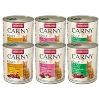 animonda Carny Nassfutter Katze Adult, Mixpaket 6x800 g Mixpaket 2