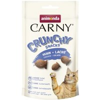 animonda Carny crunchy Snacks Huhn mit Lachs 10x50 g