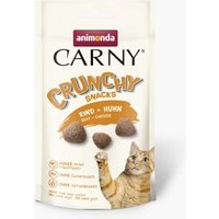 animonda Carny crunchy Snacks Rind mit Huhn 10x50 g