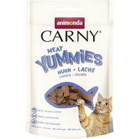 animonda Carny Meat Yummies Huhn mit Lachs 10x50 g