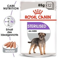 ROYAL CANIN Sterilised Adult Mousse 12x85 g