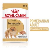 ROYAL CANIN Breed Pomeranian Feuchtnahrung für Zwergspitze als Mousse (>8 Monate)12x85g