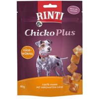 RINTI Chicko Plus Käsewürfel, Huhn mit Käse 12x80 g