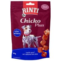 RINTI Chicko Plus Käsewürfel, mit Ente und Käse 12x80 g