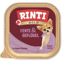 RINTI Gold Mini 16x100g Ente und Geflügel