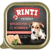 RINTI Feinest Adult Geflügel pur und Schinken 11x150 g
