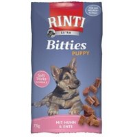 RINTI Bitties Puppy 16x75g Huhn und Ente
