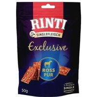 RINTI Singlefleisch Exclusive Snack Pur 2x50g Ross