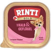 RINTI Gold Mini 16x100g Kalb und Geflügel