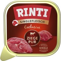 RINTI Singlefleisch Exclusive Nassfutter Hund, Adult 10x150 g Ziege