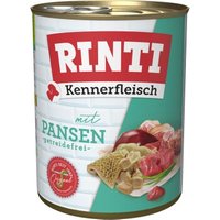 RINTI Kennerfleisch Nassfutter Hund, Adult, Dose, Pansen 36x800 g
