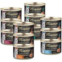 Miamor Feine Filets in Jelly Mixpaket 12x100g Mixpaket 1