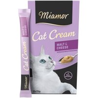 Miamor Cat Snack Malt Cream mit Käse 66x15g