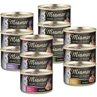Miamor Feine Filets in Jelly Mixpaket 12x100g Mixpaket 2