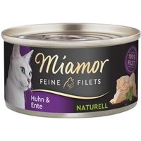 Miamor Feine Filets Naturelle Huhn und Ente 48x80 g
