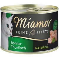 Miamor Feine Filets Naturell Bonito-Thunfisch 12x156 g