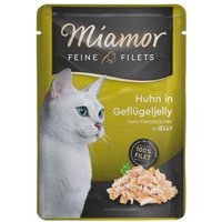 Miamor Feine Filets in Jelly Huhn in Geflügeljelly 96x100 g
