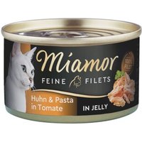 Miamor Feine Filets in Jelly Huhn und Pasta 96x100 g