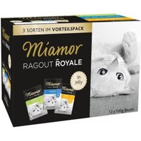 Miamor Ragout Royale in Jelly Multipack 12x100g Kaninchen, Huhn, Thunfisch