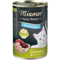 Miamor Feine Beute Kitten Geflügel 12x400 g